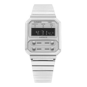 [카시오 CASIO] A100WE-7BDF 공용 우레탄시계