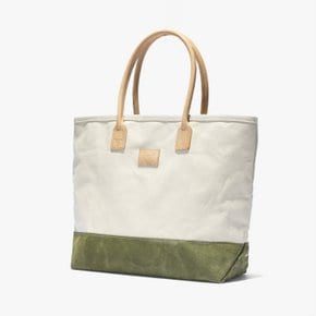 HERITAGE LEATHER CO 토트백 DAY TOTE BAG (SUEDE BOTTOM) OLIVE HGC2M80001