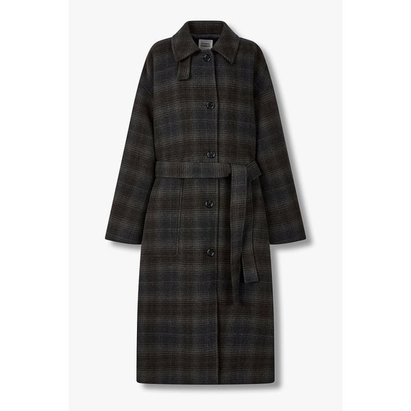 체크 핸드메이드 코트 9105411206019