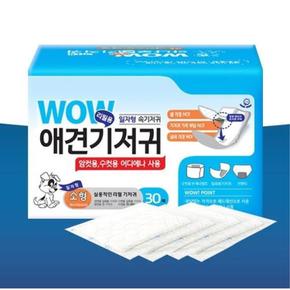 수컷 강아지 매너벨트 교체용 소형 리필 패드 반려견 치와와 매너밴드 비숑 생리 강쥐 펫 멍멍이 개 생리대
