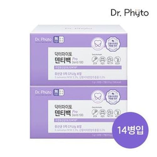 닥터파이토 덴티백 PRO 구강유산균M18 14병[35817615]
