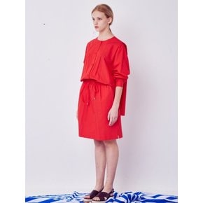 OVERSIZE ONE-PIECE(RED)