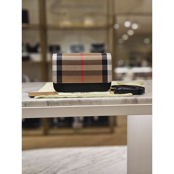 [시흥점] 여성 메디슨 체크 크로스백 8113408