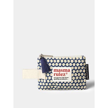 마스마룰즈 Mini strap pouch _ 데이지네이비