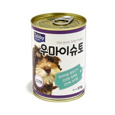 테비토퍼 우마이슈토 375g 강아지캔