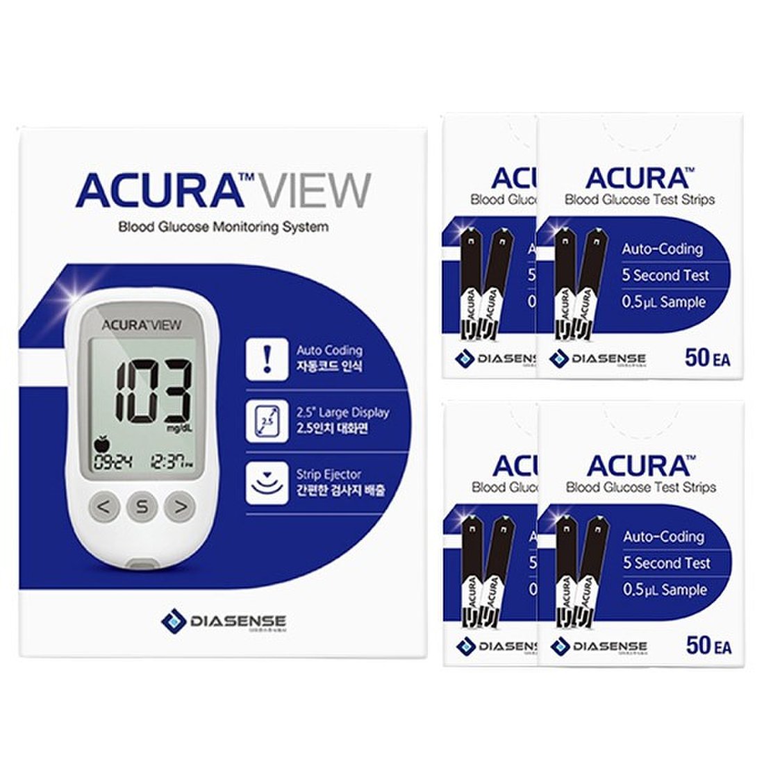 acura blood glucose meter