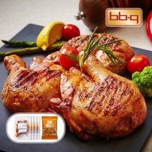 BBQ 자메이카 통다리 바베큐 170g 4팩 + 매콤달콤 닭날개구이 620g 1팩
