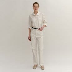 SS24 Despina Cotton Jeans Off-White