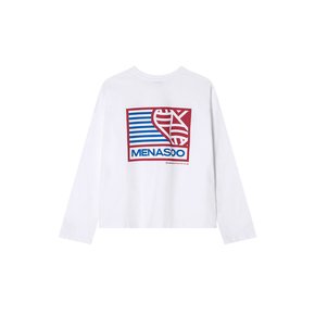 Hearttrack Long Sleeve T Shirt_White