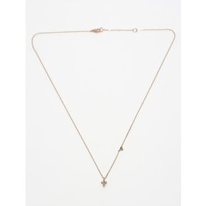 six points petite cross necklace