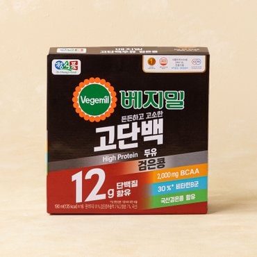 베지밀 고단백두유검은콩190ml*16입