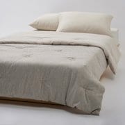 핀스트라이프선염워싱차렵이불 SS 베이지