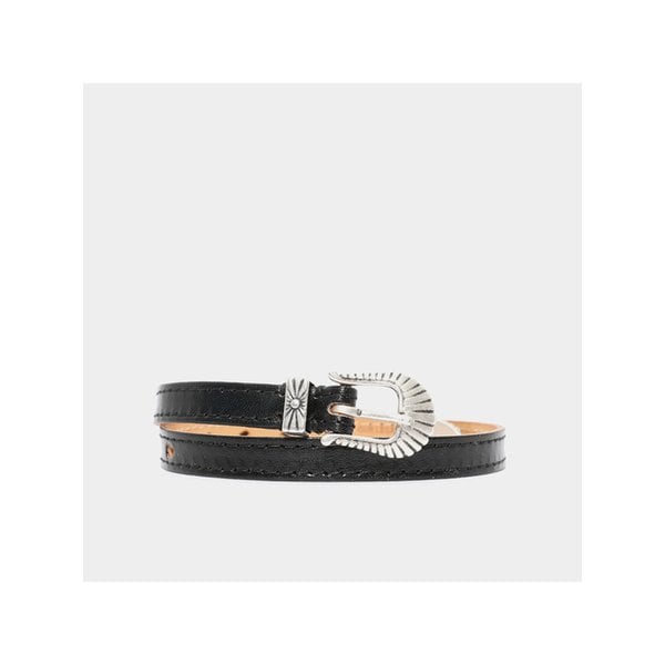 아워레가시 26SS 카우보이 랩 어라운드 레더 남성 팔찌 A4248CDB