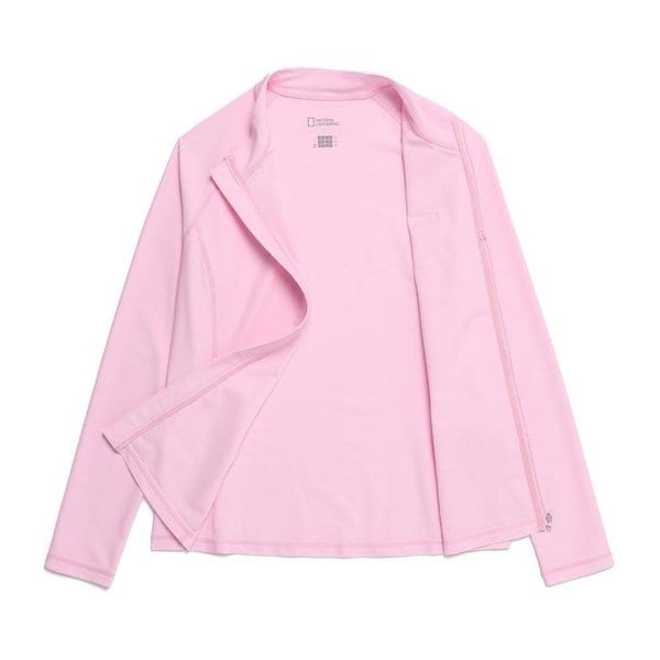 [여주점] N252WRG410 여성 베이직 집업 래쉬가드 LPINK