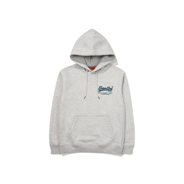 [시흥점] 빈티지 스몰 로고 후드티셔츠 멜란지그레이 SDUHOFO05MGR