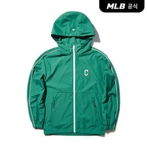 [코리아공식]스포티브 바시티 파이핑 레터링 바람막이 CLE (Green)