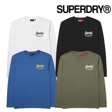 SUPERDRY 레귤러핏 헤리티지 스몰 롱슬리브(SDUTGDO04)