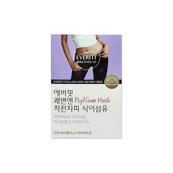 내츄럴플러스 에버핏 쾌변엔 차전자피 식이섬유 6g 30포/mjf (S36464553)