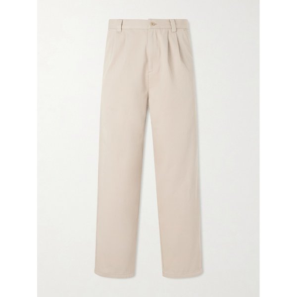 리키 플리츠 와이드 코튼 팬츠 46376663163034863