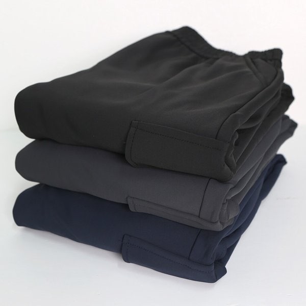 남자 기모 카고 조거팬츠 스판 겨울바지 방한 작업 빅사이즈