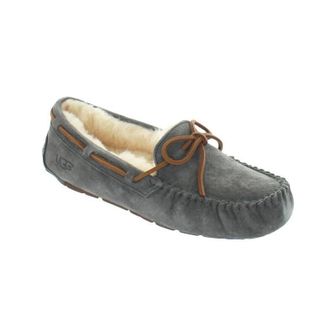 UGG 3910549 Ugg Dakota Womens Suede Sheepskin Lined Moccasin Slippers 64629296