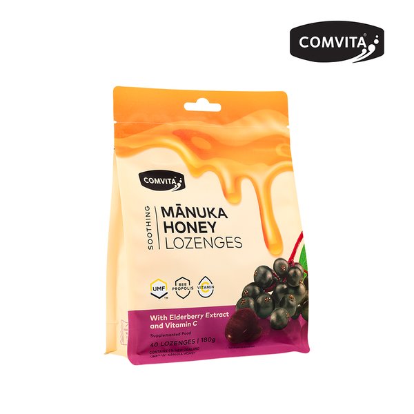 프로폴리스&비타민C 로젠지(캔디) - 엘더베리 180g