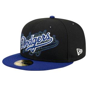 [해외] 1109021 뉴에라 모자 MLB [LA 다저스] Shadow Stitch 59FIFTY Fitted Hat - Black