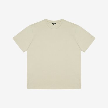 파렌하이트 [FAHREN] 25S/S 쿨에버 라운드 반팔 티셔츠( FKIBD3304-BE)