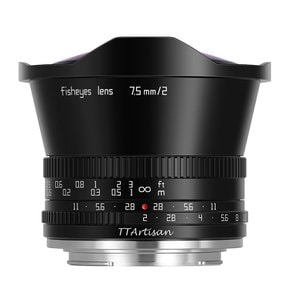 TTArtisan 7.5mm F2.0 후지필름 X마운트 어안렌즈