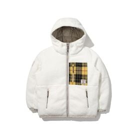 K2 정가:299,000 공용 비숑 TWEED 리버시블 다운 자켓 KUW22571W3