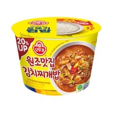 오뚜기 컵밥 원조맛집김치찌개밥 310g 9입