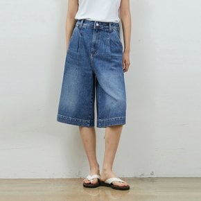 DENIM RELAX BERMUDA PANTS INDIGO