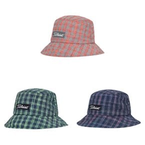 골프모자 CQK TKPWA6960 CHECKERED HAT W 3종 택1