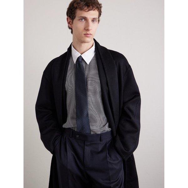 8cm 하운드투스 실크 자카드 넥타이 46376663163003371