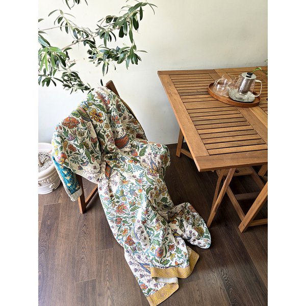 페이즐리 가든 리버서블 퀸사이즈 150x200 리버서블 거즈이불