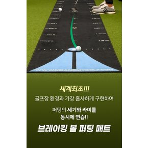 미앤마이골프 퍼팅매트 골프 퍼팅연습기 라이 퍼터연습기 meandmygolf