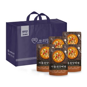  쏘리맘 차돌된장찌개 5팩 선물세트 각 600g