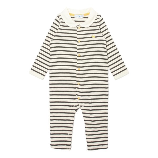 [여주점] [오프라벨 여주점] 블루독베이비 (DG) 골지STRIPE카라우주복 (44A70-675-02)