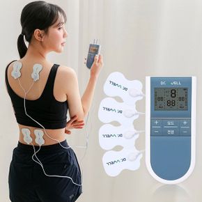 EMS 듀얼 저주파 마사지기 안마기 자극기 (2채널 4패드 듀얼모드)