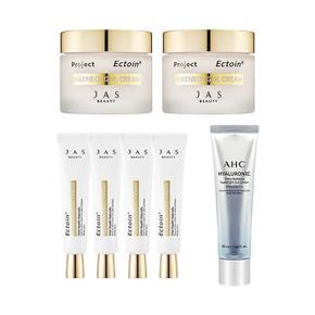 [쟈스] 엑토인 맨얼굴 크림 55ml x2 + 30ml x4 + AHC 히아루로닉 선로션 50ml (S10640837)