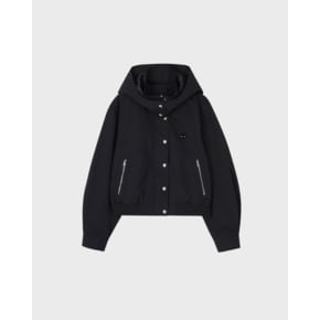 [파주점] [송지오우먼]지제로 팬서 크롭 후드 점퍼 블랙 WI2JP900BK