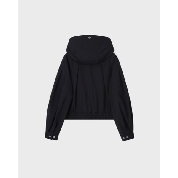 [파주점] [송지오우먼]지제로 팬서 크롭 후드 점퍼 블랙 WI2JP900BK