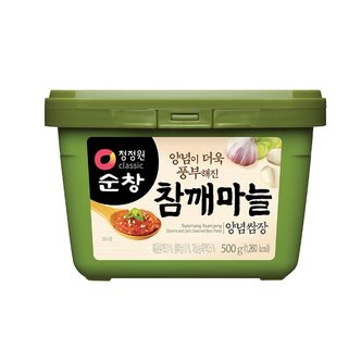 청정원 참깨마늘양념 쌈장 500g (F)