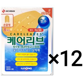 케어리브 방수형 손끝형 8매 12개