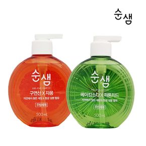 순샘 주방세제용기 500ml 자몽 피톤치드 1종세척제