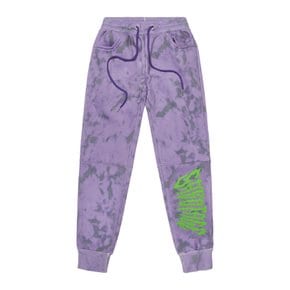 GAUSSIAN HEAVY SWEAT JOGGER PANTS PURPLE