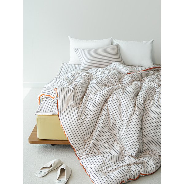 캔디샵 알러지케어 스트라이프 차렵이불 단품 4colors(SS/Q)