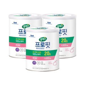 셀렉스 프로핏  웨이프로틴 파우더 복숭아맛 627g 3캔/단백질보충제