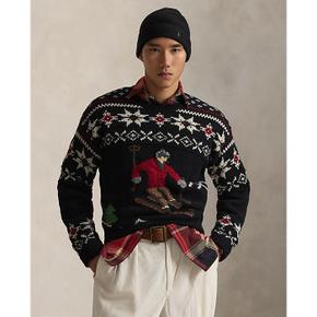 남성 울 스키어 그래픽 스웨터(MNPOSWE16822382001)