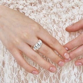 [이태란 착용] marshmallow dome ring